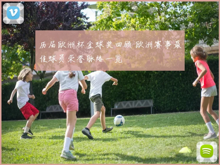 历届欧洲杯金球奖回顾 欧洲赛事最佳球员荣誉脉络一览